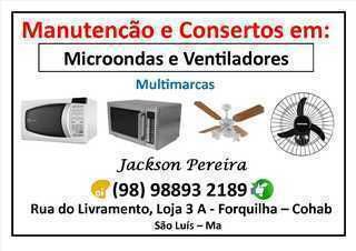 Consertos em Eletrodomésticos São Luis MA