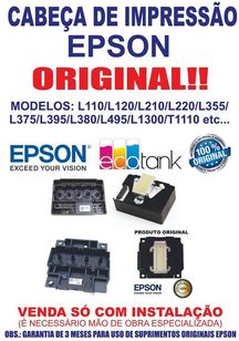 Cabeça de Impressão Epson Serie L