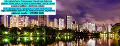 Plataforma E-commerce - Marketing e Publicidade Digital T.i Paranaá