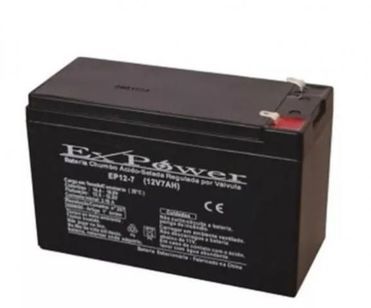 Bateria Selada Ep12 7 (12v 7ah) c/ Carregador 110v