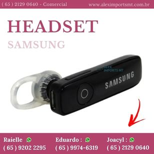 Fone Original Samsung Bluetooth Ouvido Estéreo Headset com Microfone T
