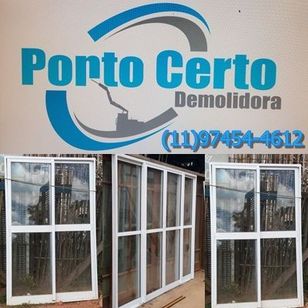 Compro Portas de Alumínio Branco Usadas em São Paulo e Região