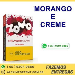 Essencia Morango e Creme Strawberry And Creamy Zomo Cuiabá