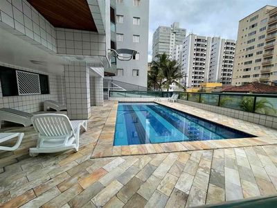 Apartamento com 99 m² - Tupi - Praia Grande SP