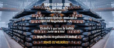 Compre Aço Importado com a Dhabi Steel