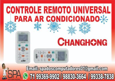 Controle Universal para Ar Condicionado Changhong em Salvador BA