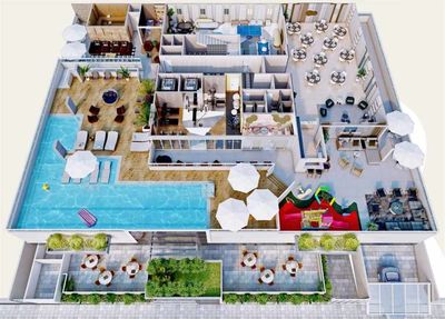 Apartamento com 79.11 m² - Forte - Praia Grande SP