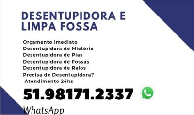 Desentupidora em Porto Alegre RS - Mais Rapidez e Eficiência Aqui!
