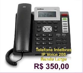 Telefone Intelbras Ip Voice 200 Banda Larga