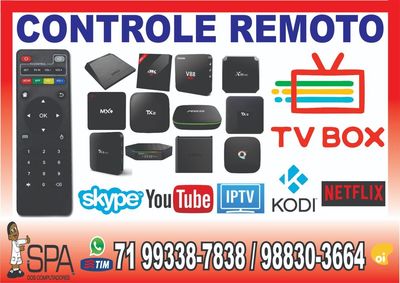 Controle Remoto para Smart Tvbox 4k R69