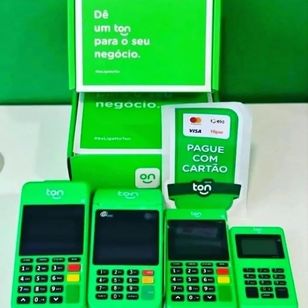 Maquininha de Cartão Ton 0,99 no Débito e Crédito de Taxa sem Aluguel