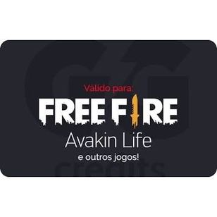 Gg Credits: Free Fire e Outros Jogos - R$30