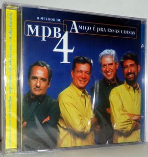 CD Mpb4 - Amigo é Pra Essas Coisas - o Melhor de Mpb4