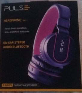 Fone - Headphone Buetooth Pulse (multilaser) Ph217 Série Roxo/lilás