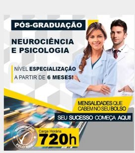 Curso Pós Graduação em Neurociência e Psicologia