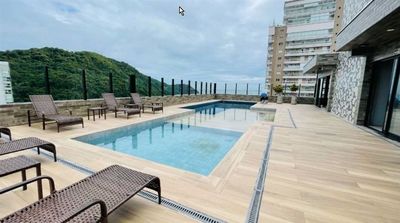 Apartamento com 120.51 m² - Forte - Praia Grande SP