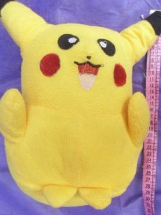 Pikachu Pelúcia 30 Cm Boneco Pikachu Bichinho Pokémon