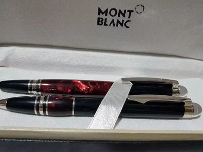 Caneta Classic Marmorizada Vinho Mont Blanc