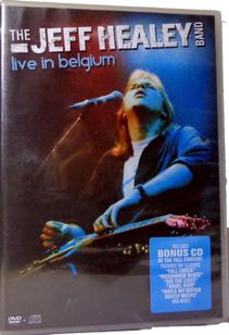 Dvd+cd The Jeff Healey Band - Live in Belgium