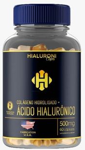 ácido Hialurônico + Colágeno Hidrolisado (hialuroni Caps)