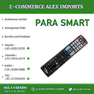 Controle Remoto para TV Led Smart Lg Controli Televisão