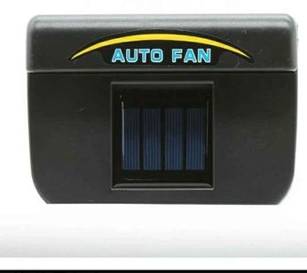 Circulador / Ventilador de Ar Solar Automotivo Auto Fan Cool