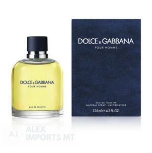Dolce & Gabbana Pour Homme Eau de Toilette 125ml Original