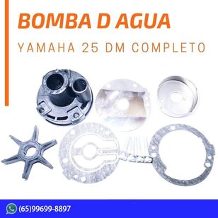 Bomba D Agua Yamaha 25 Dm Completo