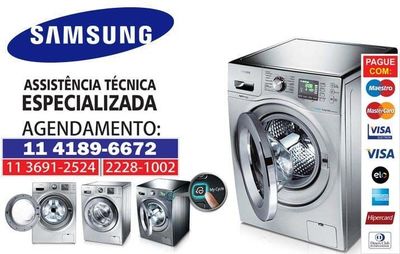 Assistência Samsung:máquina de Lavar Roupas