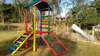 Brinquedos para Playground Casinha de Madeira Preço Barato R$ 2.995