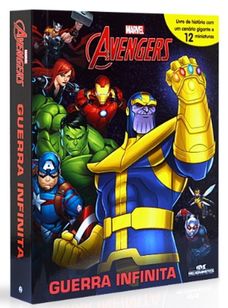 Kit Miniatura Marvel Avengers Vingadores Guerra Infinita