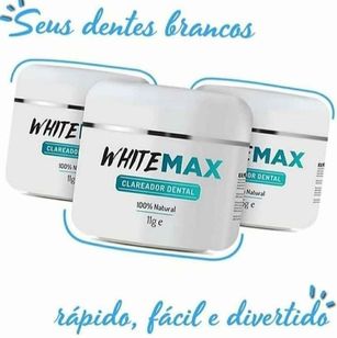 Kit 3 White Max – 100% Original e 100% Natural Whitemax