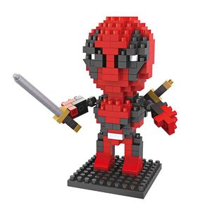 Bloco de Montar Deadpool Marvel Compatível Lego 230 Pçs
