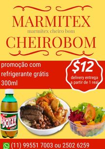 Marmitex Cheiro Bom Aruja Barreto SP