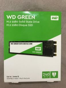 SSD Wd Green, 240gb, M.2, Leitura 545mb/s