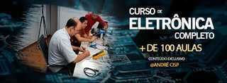 Curso de Eletronica Geral 160 Aulas Online