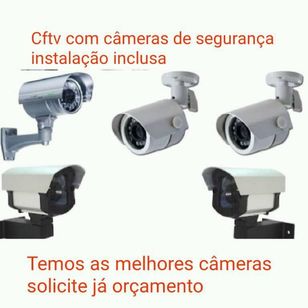 Diversos Tipos de Câmeras Intelbras com Cftv e Instalação