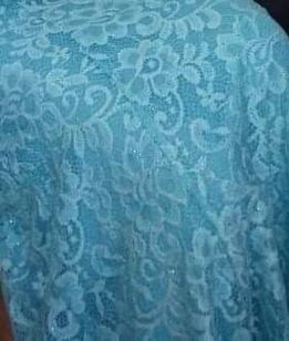 Vestido de Festa Azul Tiffany
