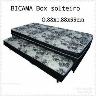 Bicama Box Solteiro com Auxiliar