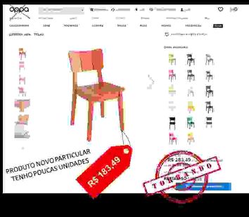 Cadeira Design - Novo sem Uso - Particular
