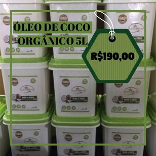 óleo de Coco Balde 5l Orgânico