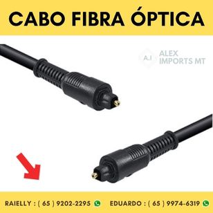 Cabo de Fibra óptica Preto 2,0 Metros Vinik- 23540 Fibla Opitica Adapt