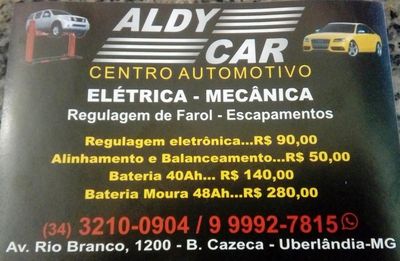 Aldy Car- Centro Automotivo (claudinei)