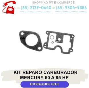 Kit Reparo Carburador Mercury 50 a 85 Hp