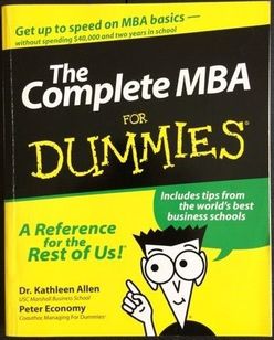 Livro: The Complete Mba For Dummies