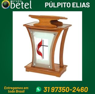 Púlpito de Madeira Modelo-elias para Igrejas e Capelas