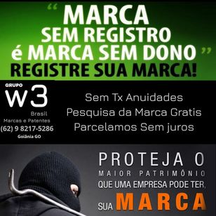 Registro de Marcas Grupo W3 Brasil Goiânia