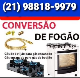 Técnico Gasista em Ipanema RJ 98818_9979 Ligue Conversão de Fogão