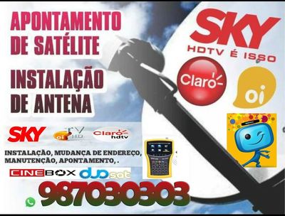 Antenista Uhf/ Claro/ Sky/ Oi