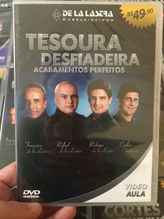 ( Técnicas para Cabeleireiros) Coleção de La Lastra + Aparelho de DVD